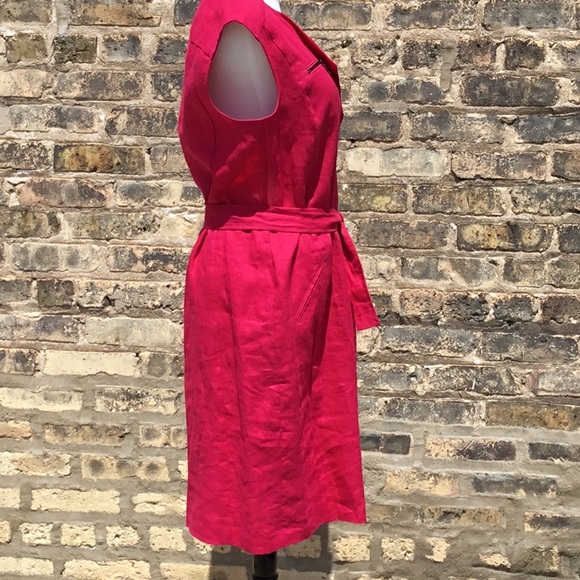 Gerard Darrel 100% linen dress. - Picture 2 of 7